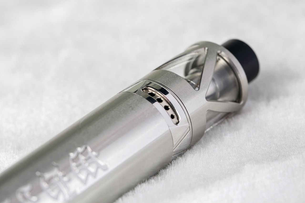 Wholesale vape supply showroom with devices and e-liquid